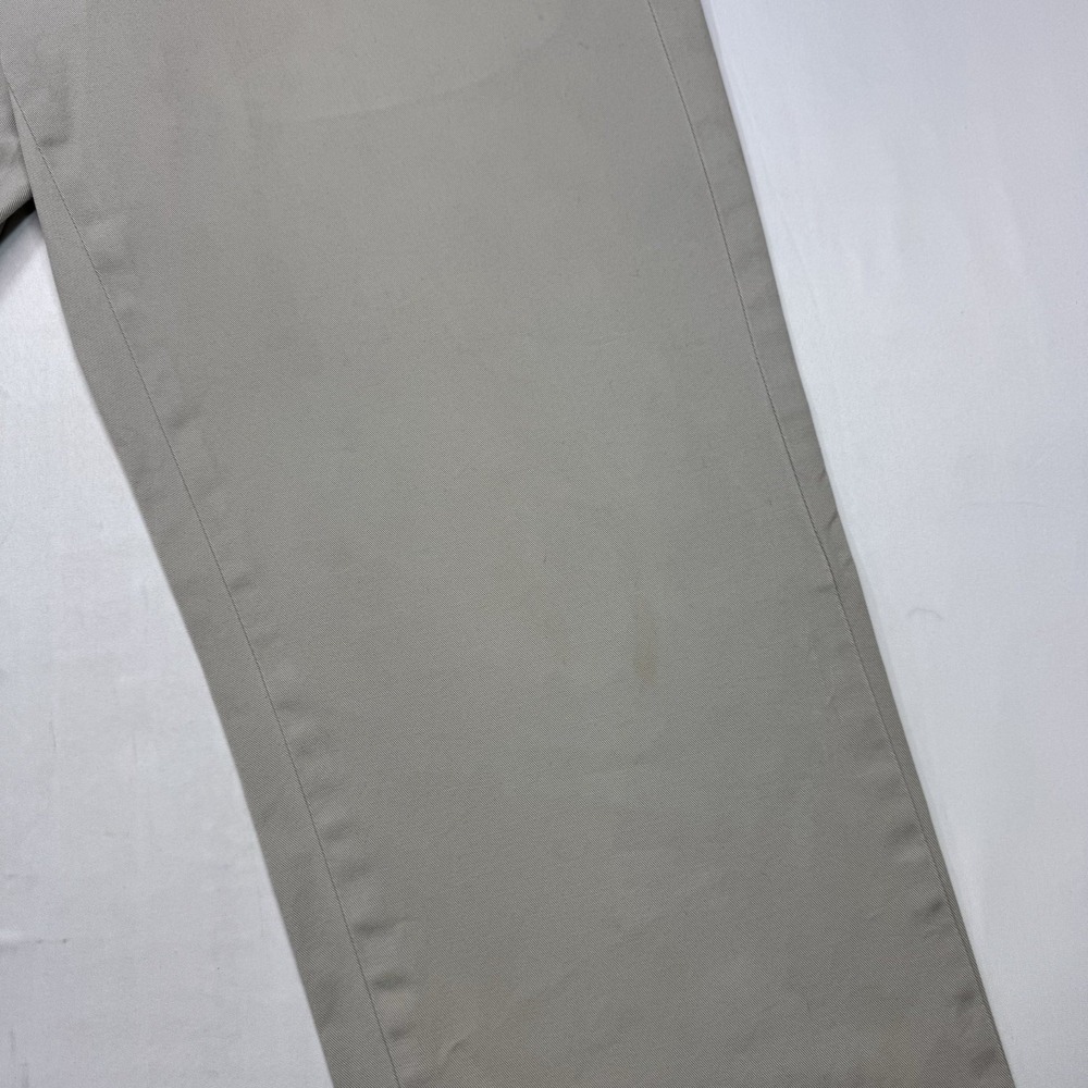 Polo by Ralph Lauren Preston Pants Khaki Chino Men's Sz 34x32 But Fits 34x31 in - Picture 2 of 16